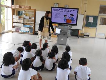 4月11日 保健室の先生のお話を聞きました 常総市立豊田小学校