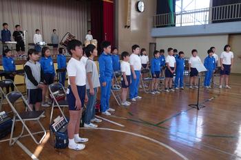 11月1日 音楽会激励会 常総市立豊田小学校