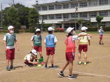 ５年生体育 常総市立岡田小学校